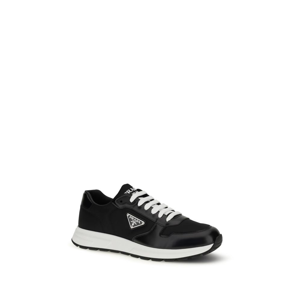Prada Black Recycled Polyamide Athletic Sneakers - AW26 (Ref. PR2EE443FG0003LF5F0632) - Side view