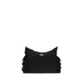 Prada Black Recycled Polyamide Shoulder Bag - AW26 43×29.5cm - Front view