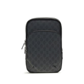 Gucci Black Polyurethane Shoulder Bag - Front view