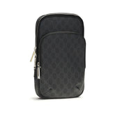 Gucci Black Polyurethane Shoulder Bag - Side view