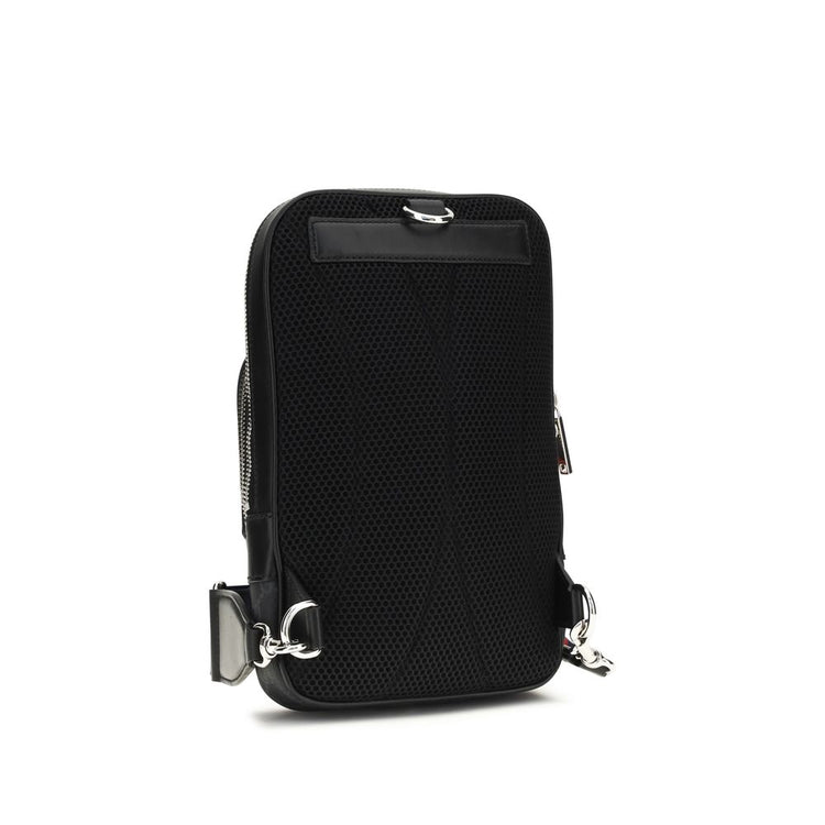 Gucci Black Polyurethane Shoulder Bag - Back view