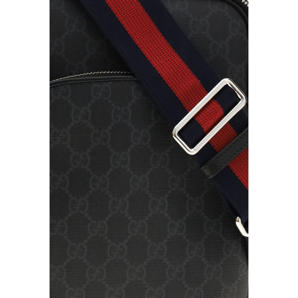 Gucci Black Polyurethane Shoulder Bag - Detail view