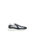 Prada Blue Polyamide Athletic Sneakers - Front view