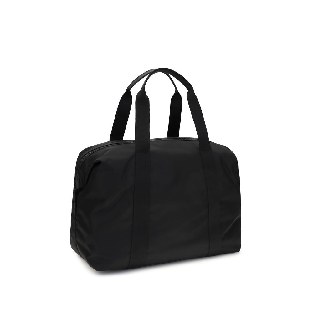 Prada Black Recycled Polyamide Luggage And Travel - AW26 44.5x40cm - Back view