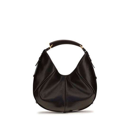 Saint Laurent Brown Calf Leather Shoulder Bag - SS26 33x40cm
