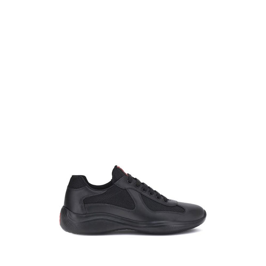 Prada Black Polyamide Sneakers - Front view