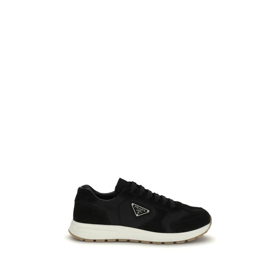 Prada Black Recycled Polyamide Athletic Sneakers - AW26 (Ref. PR2EE455FG000D7RF0632) - Front view
