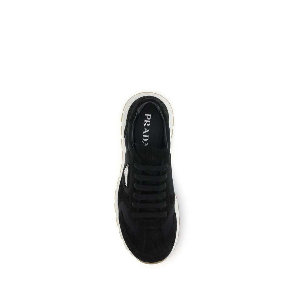 Prada Black Recycled Polyamide Athletic Sneakers - AW26 (Ref. PR2EE455FG000D7RF0632) - Detail view