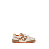 Fendi Multicolor Leather Athletic Sneakers - Front view