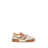 Fendi Multicolor Leather Athletic Sneakers - Front view
