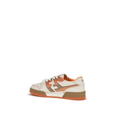 Fendi Multicolor Leather Athletic Sneakers - Back view