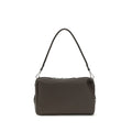 Fendi Brown Calf Leather Bos Taurus Shoulder Bag - Front view