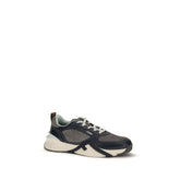Multicolor Calf Leather Bos Taurus Athletic Sneakers - Side view