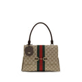 Gucci Paparazzo Brown Leather Handbag - Front view
