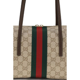Gucci Beige Cotton Handbag - AW26 29x14cm - Detail view