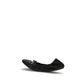 Gucci Black Calf Leather Bos Taurus Ballet Flats - Back view