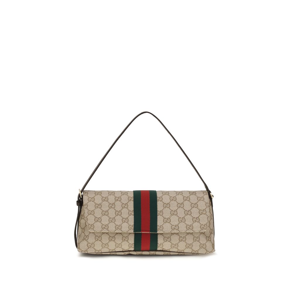 Gucci Madison Medium GG Fabric Shoulder Bag - Front view