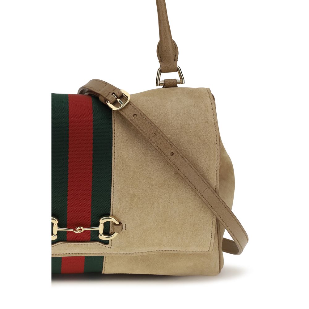 Gucci Beige Calf Leather Handbag - Detail view