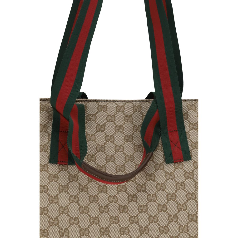 Gucci Beige Polyester Shoulder Bag - AW26 28.5x27cm - Detail view