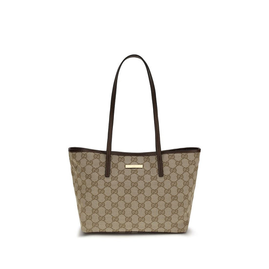 Gucci Large Tribeca GG Fabric Tote Bag - Front view