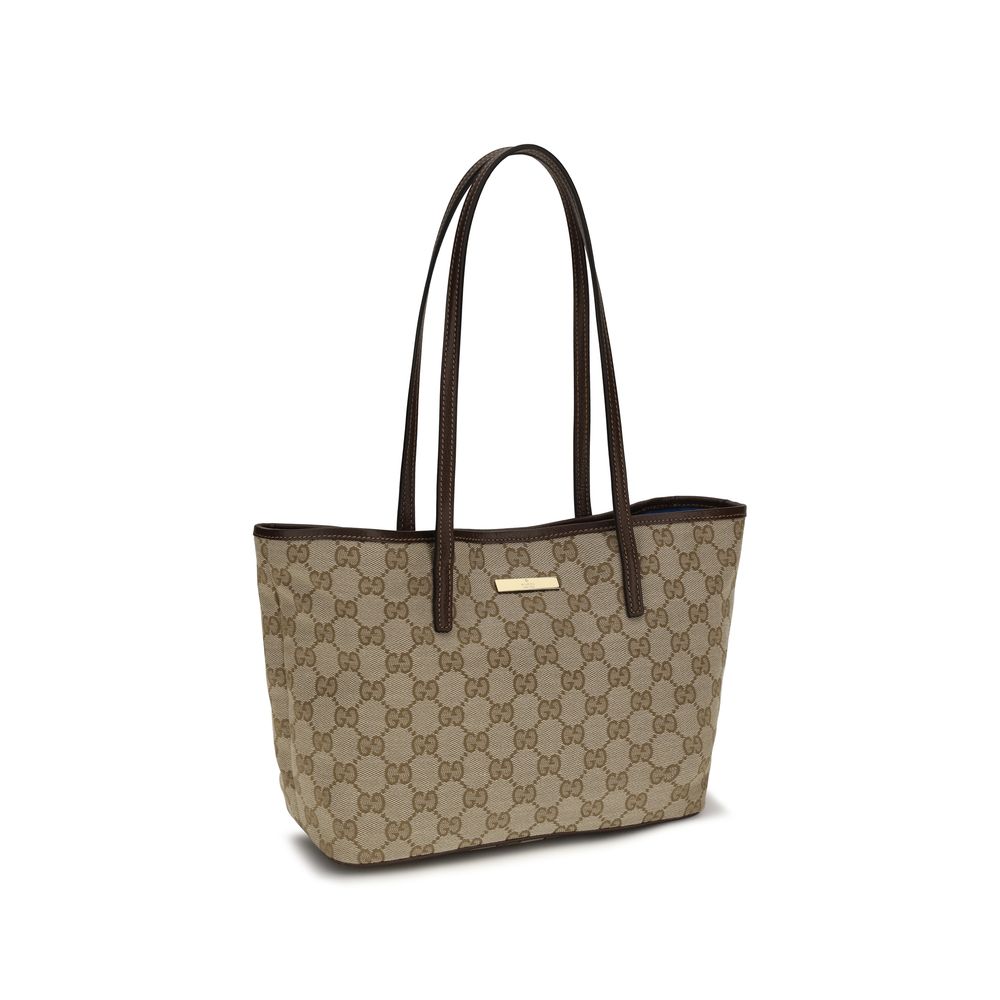 Gucci Large Tribeca GG Fabric Tote Bag - Side view