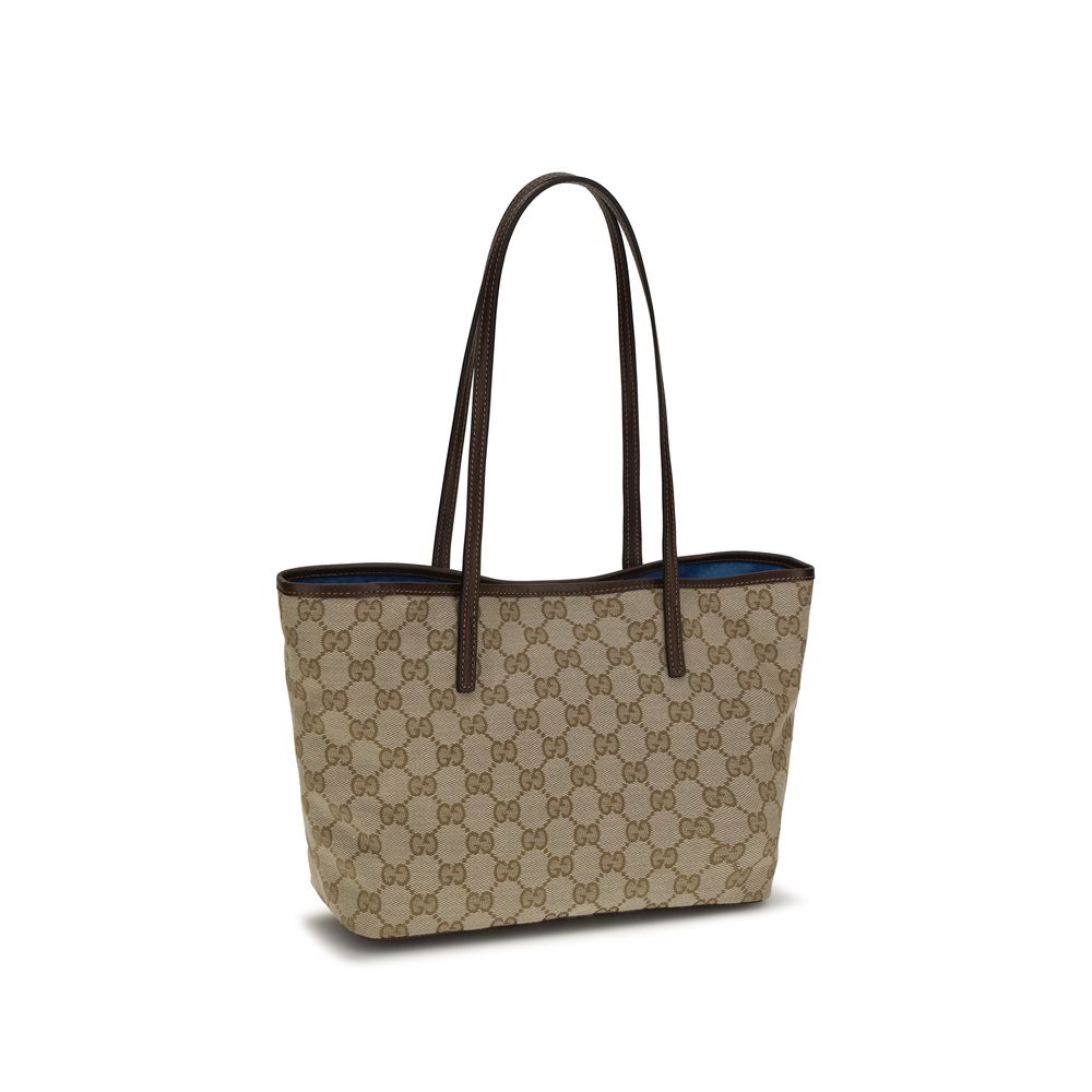 Gucci Large Tribeca GG Fabric Tote Bag - Back view