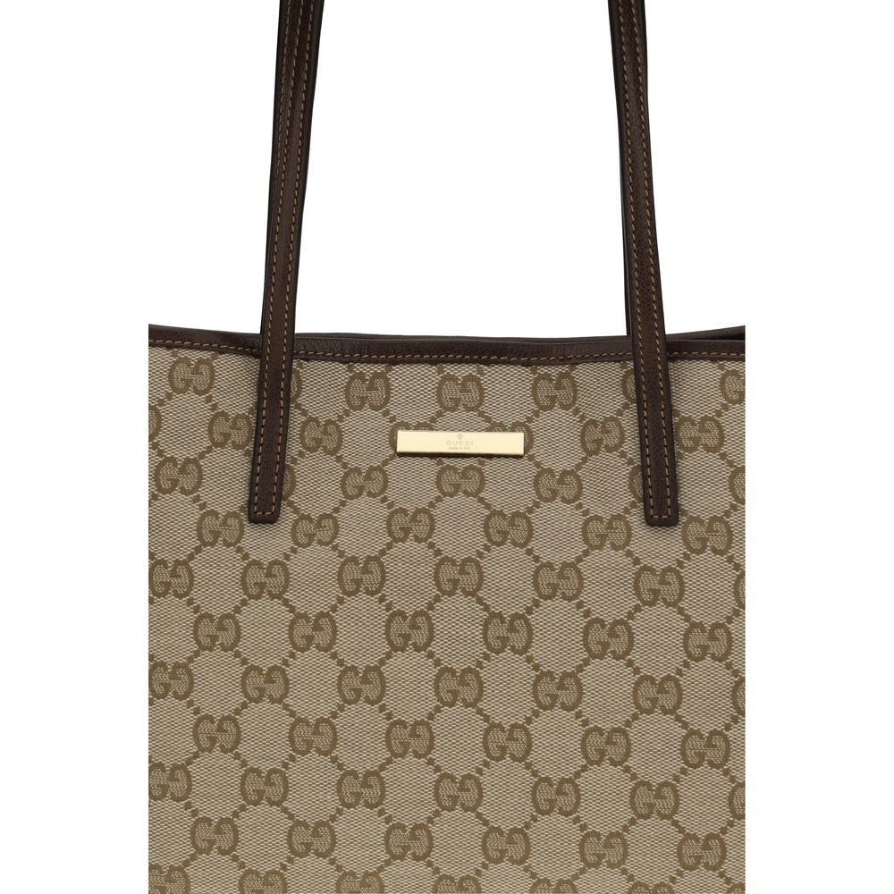 Gucci Large Tribeca GG Fabric Tote Bag - Detail view