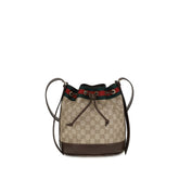 Gucci Beige Cotton Handbag - AW26 25x19cm - Front view