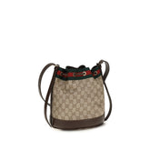 Gucci Beige Cotton Handbag - AW26 25x19cm - Back view