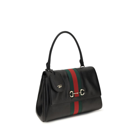 Gucci Black Calf Leather Handbag - Side view