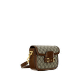 Gucci Brown Polyethylene Handbag - AW26 20.5×14.5cm - Side view