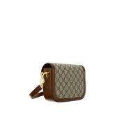 Gucci Brown Polyethylene Handbag - AW26 20.5×14.5cm - Back view