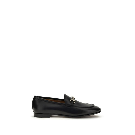 Gucci Black Calf Leather Slip On Loafers - AW26 (Ref. GU786016AADCW1000) - Front view