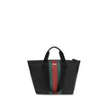 Gucci Black Cotton Shoulder Bag - Front view