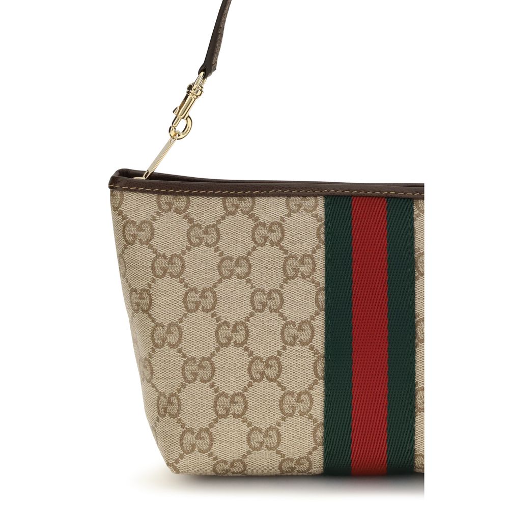 Gucci Beige Cotton Handbag - AW26 17.5x12cm - Detail view