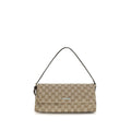 Gucci Brown Polyester Handbag - Front view