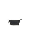 Gucci Black Cotton Clutch Bag - Front view
