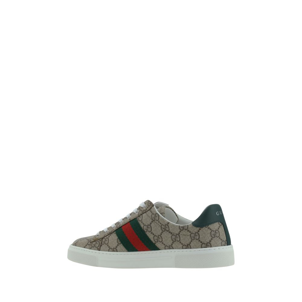Gucci Multicolor Polyethylene Platform Sneakers - Back view