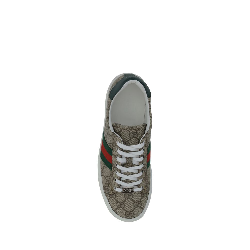 Gucci Multicolor Polyethylene Platform Sneakers - Detail view
