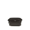 Prada Brown Calf Leather Shoulder Bag - AW26 24x16cm - Front view