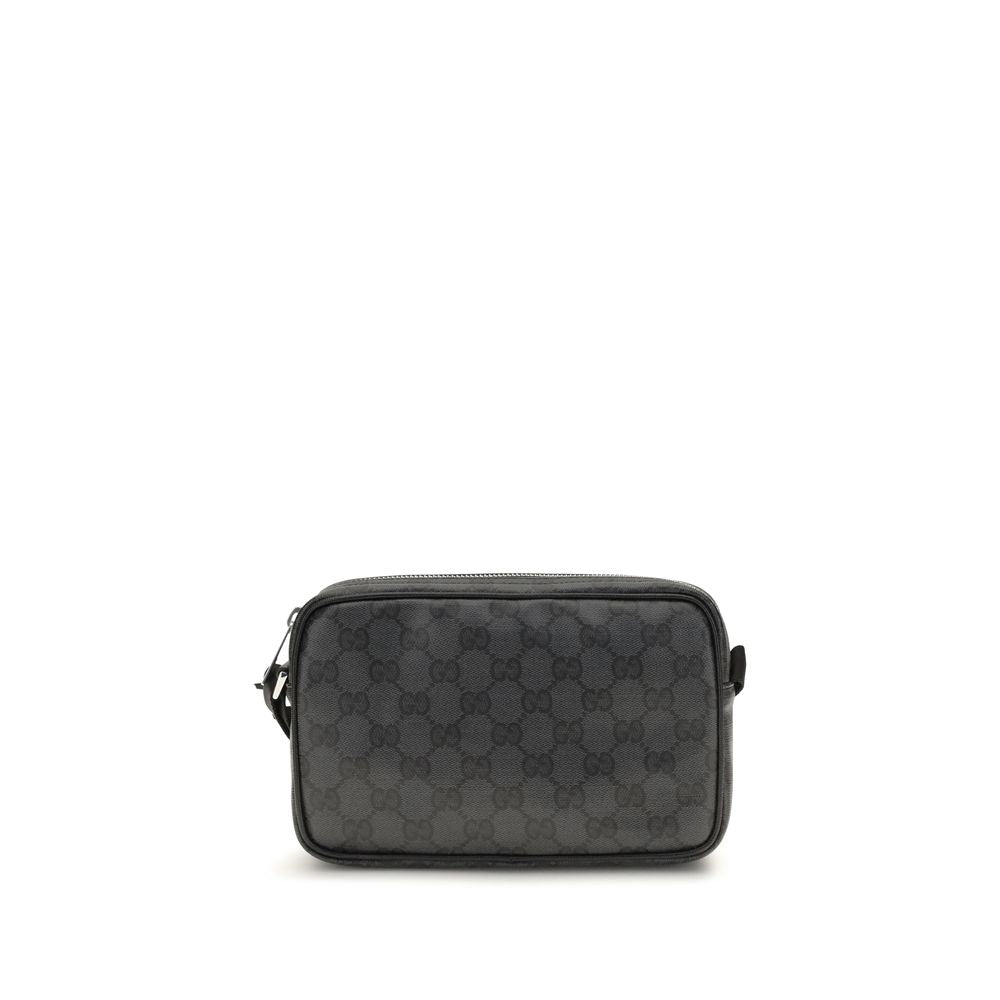 Gucci Mini Essence GG Fabric Shoulder Bag - Front view