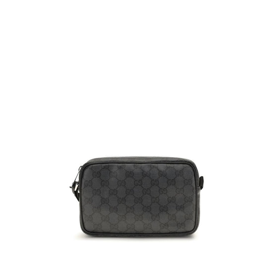 Gucci Mini Essence GG Fabric Shoulder Bag - Front view