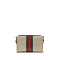 Gucci Beige Cotton Shoulder Bag - AW26 33x20cm - Front view