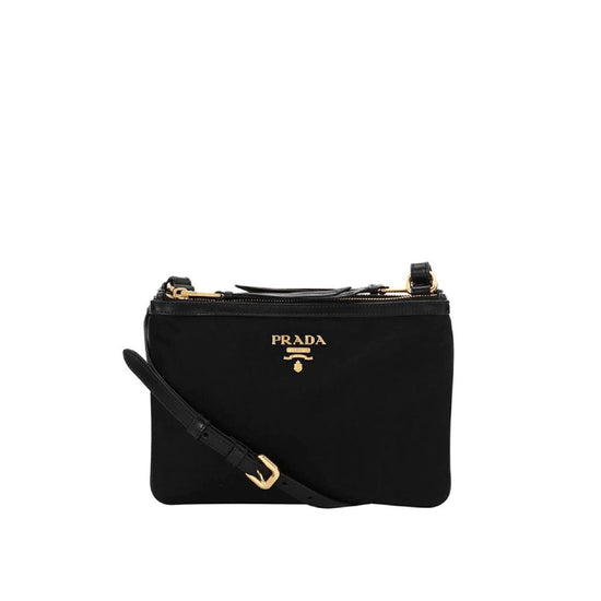 Prada Black Nylon Crossbody Bag (Ref. PR8993589199060) - Front view