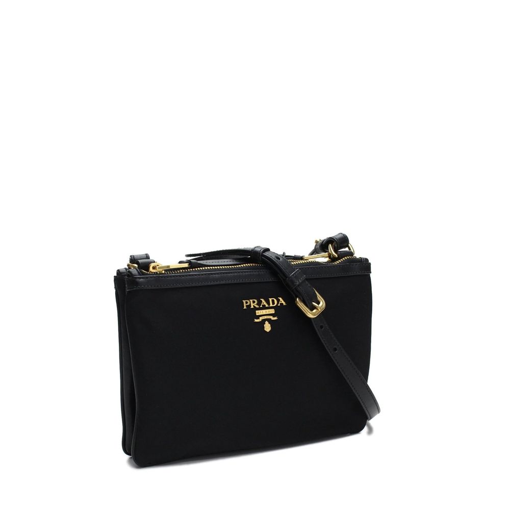 Prada Black Nylon Crossbody Bag (Ref. PR8993589199060) - Side view
