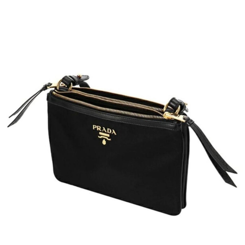 Prada Black Nylon Crossbody Bag (Ref. PR8993589199060) - Back view