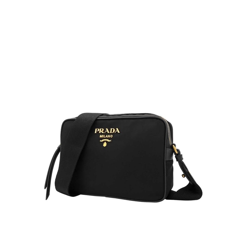 Prada Black Nylon Shoulder Bag (Ref. PR9037262258388) - Side view
