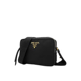 Prada Black Nylon Shoulder Bag (Ref. PR9037262258388) - Side view
