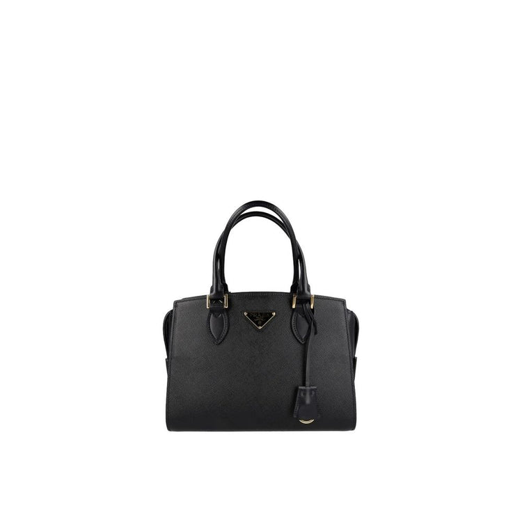 Prada Black Calfskin Handbag - Front view