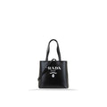 Prada Black Calfskin Tote Bag - Front view